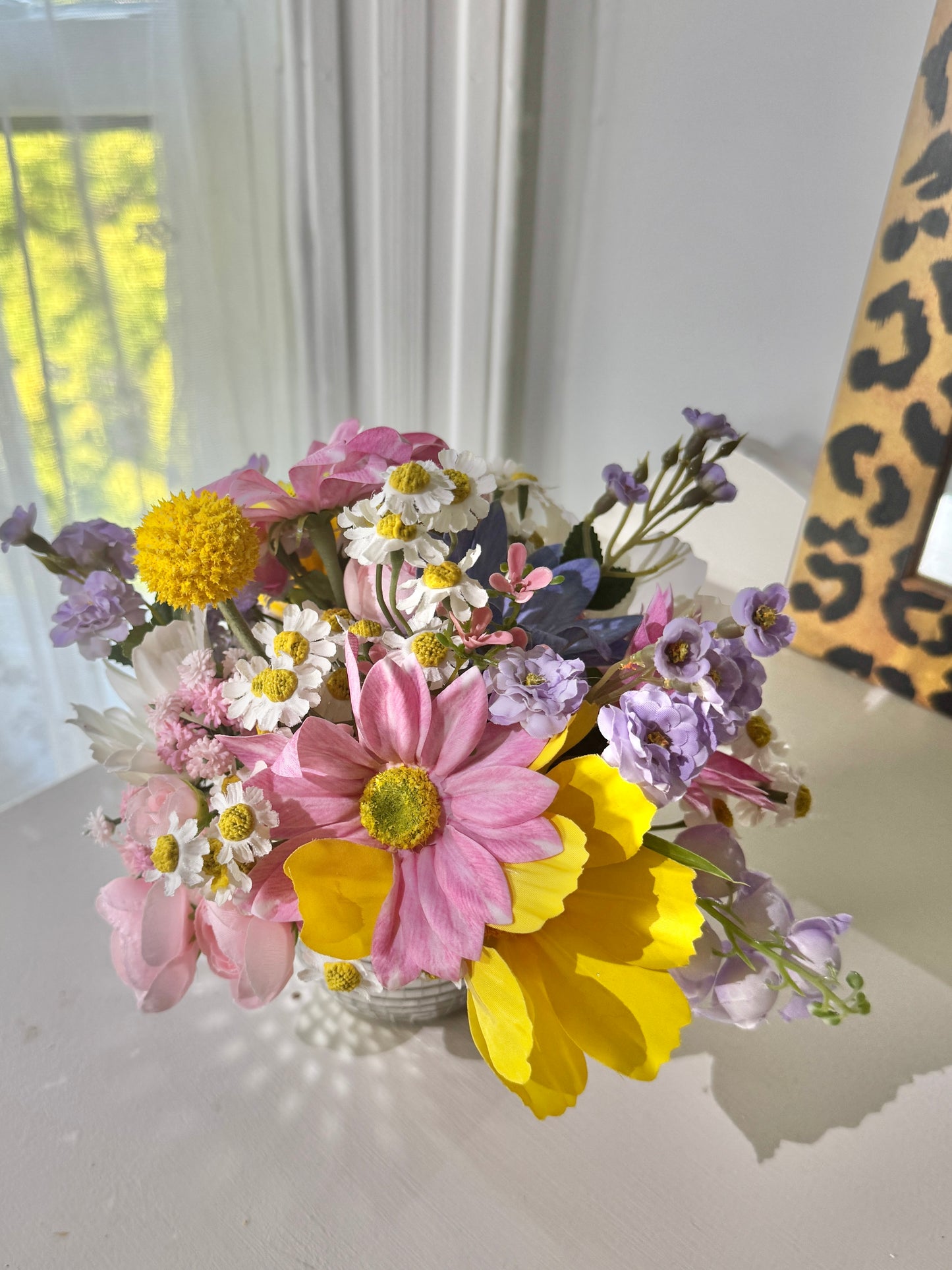 Josie Mae WILDflower Disco Ball Vase, Medium 5"