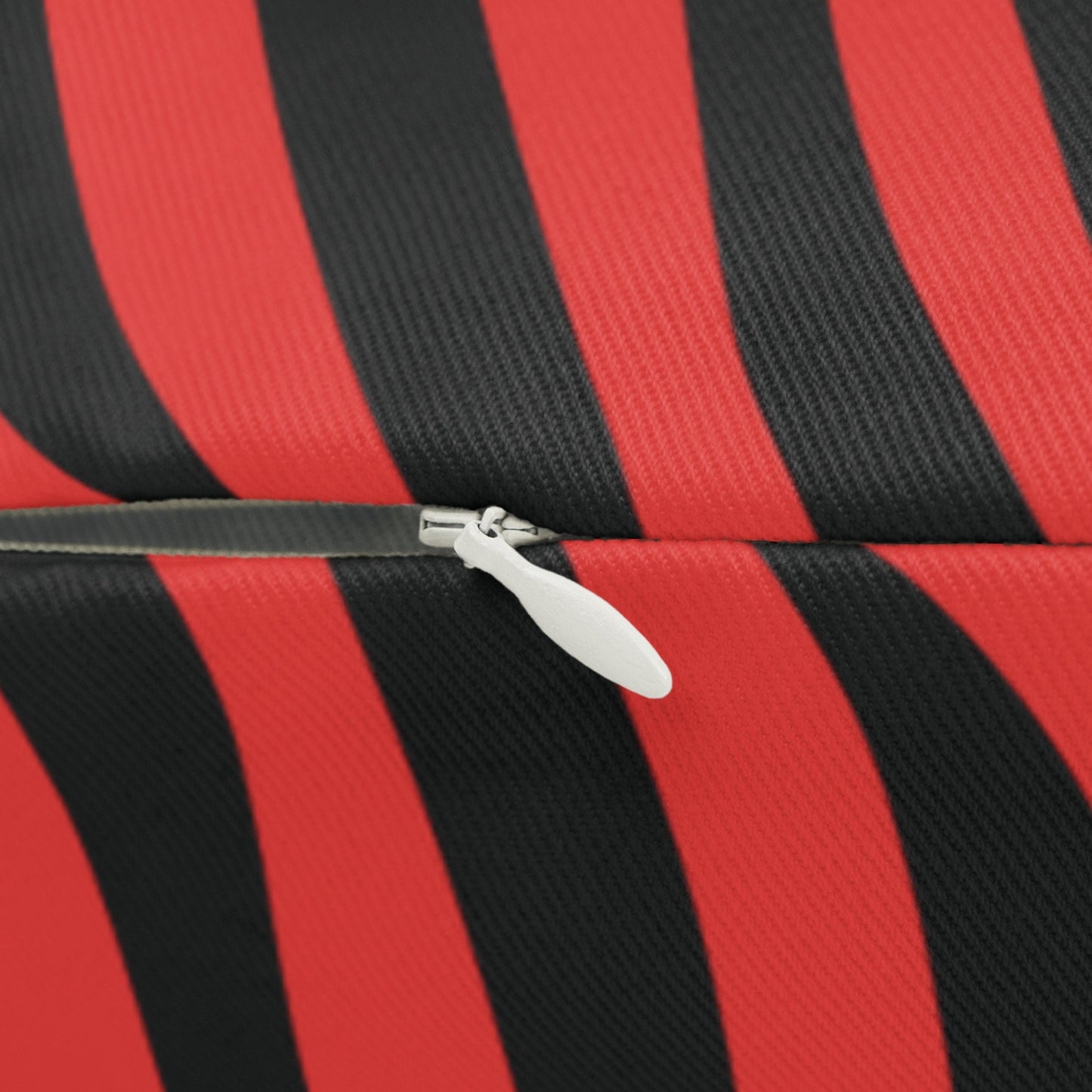 Red Zebra Lumbar Pillow