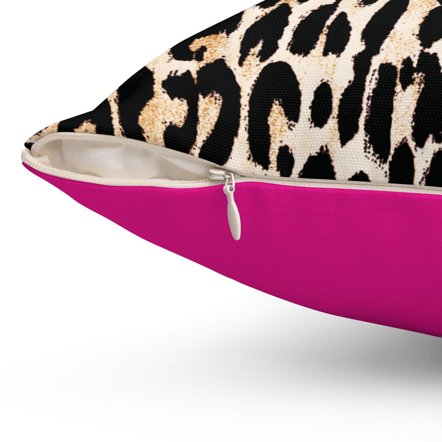 Fucshia Leopard Designer Print Pillows