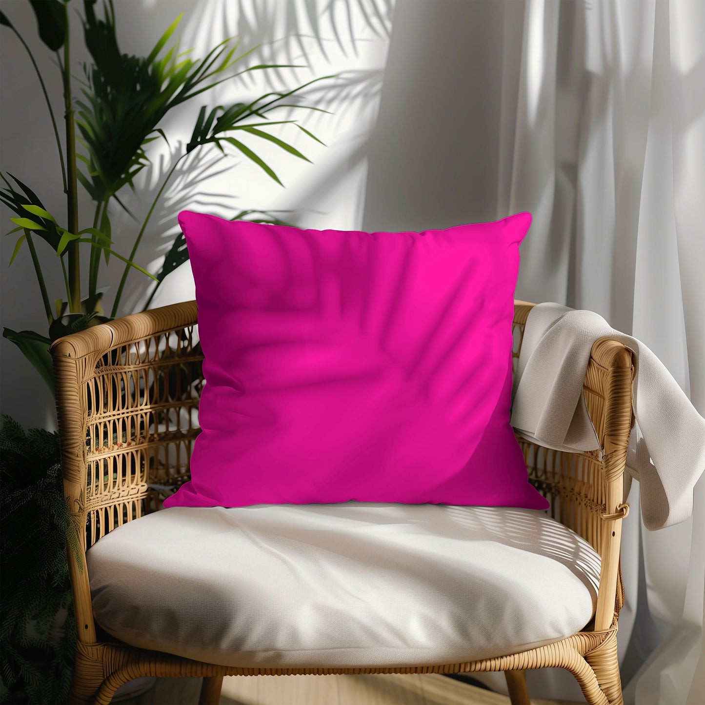 Fucshia Leopard Designer Print Pillows