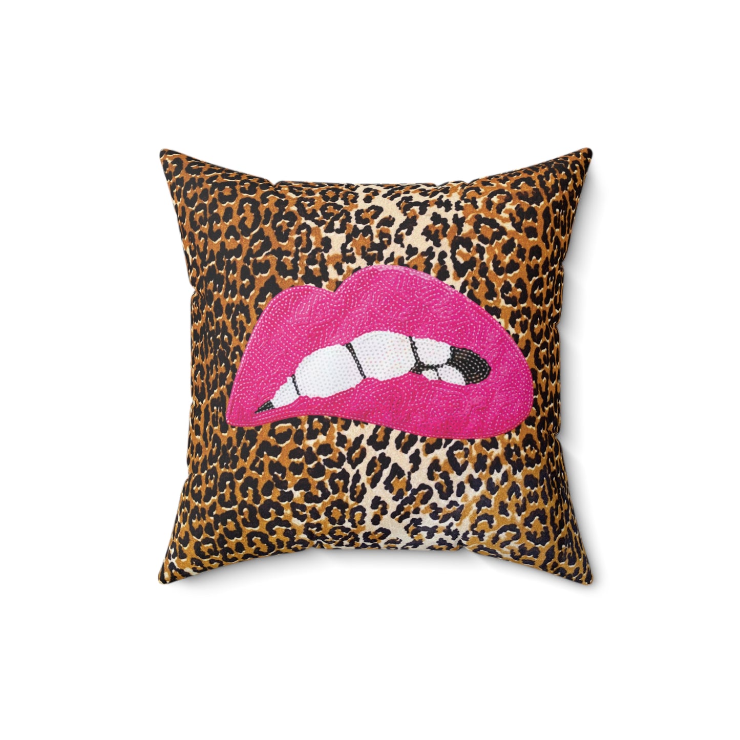 Pink Lips 3D Pillow