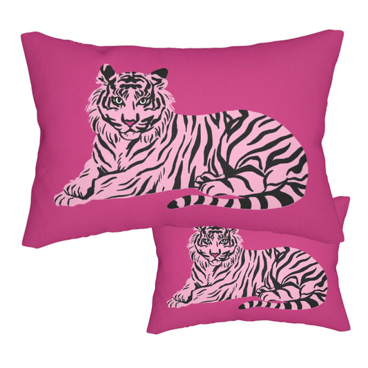 Dark Pink Tiger Lumbar