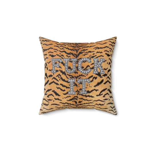 FUCK IT Tiger 3D Pillow