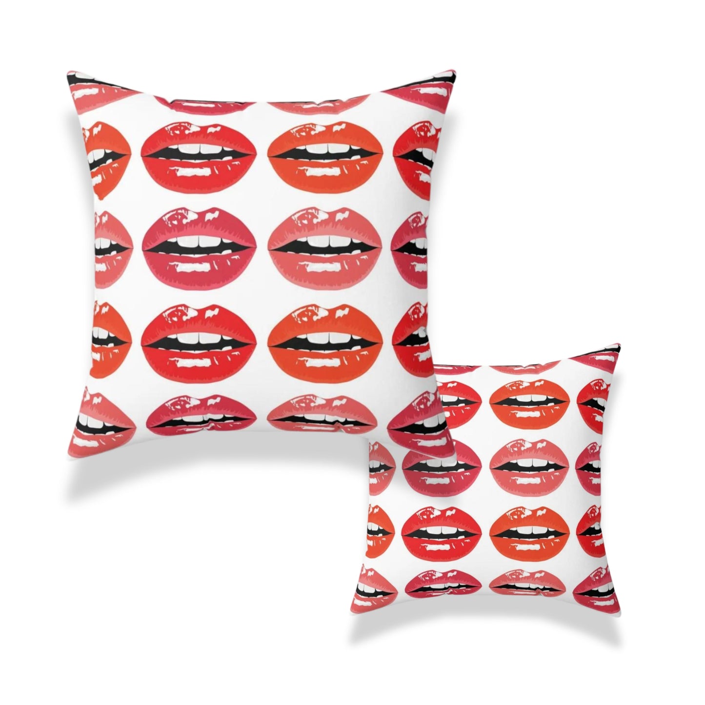 Red Lips Pillow