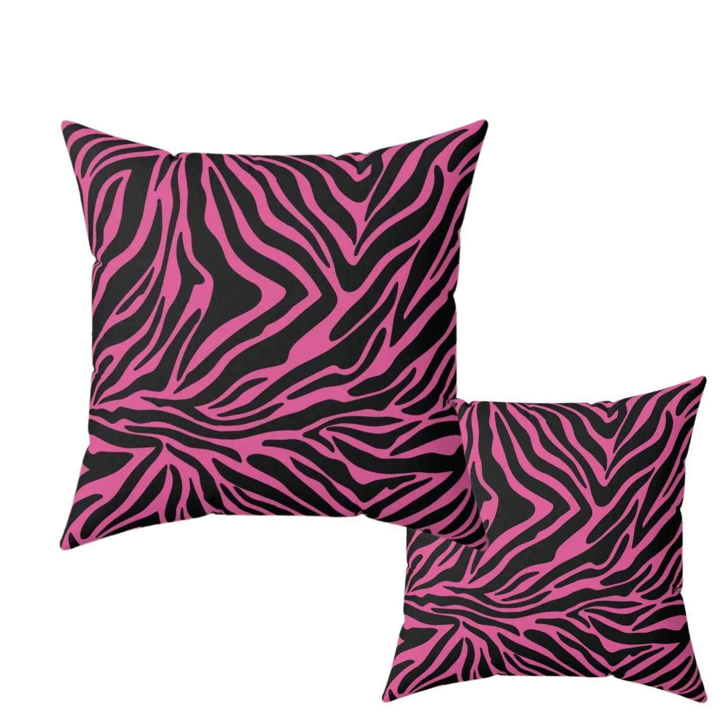 Fuchsia Tiger Stripe Pillow