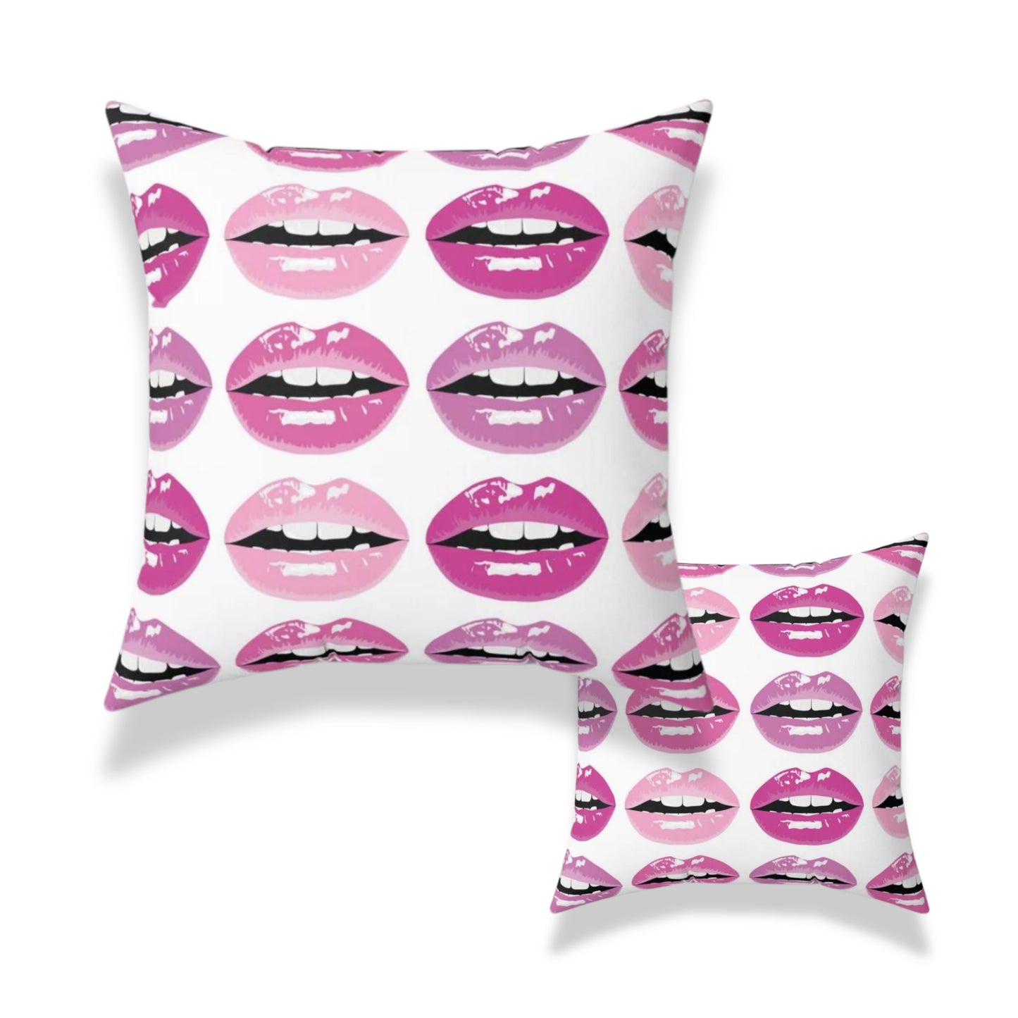 Pink Lips Pillow