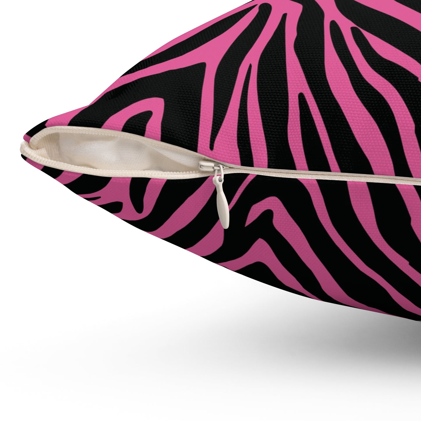 Fuchsia Tiger Stripe Pillow