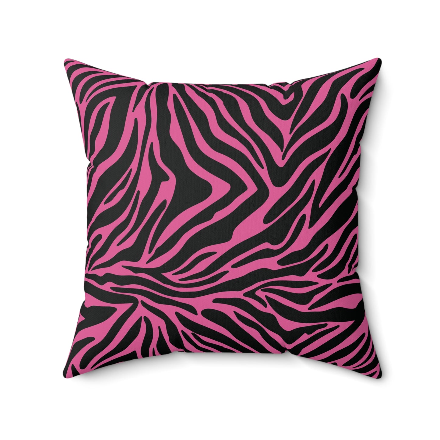 Fuchsia Tiger Stripe Pillow