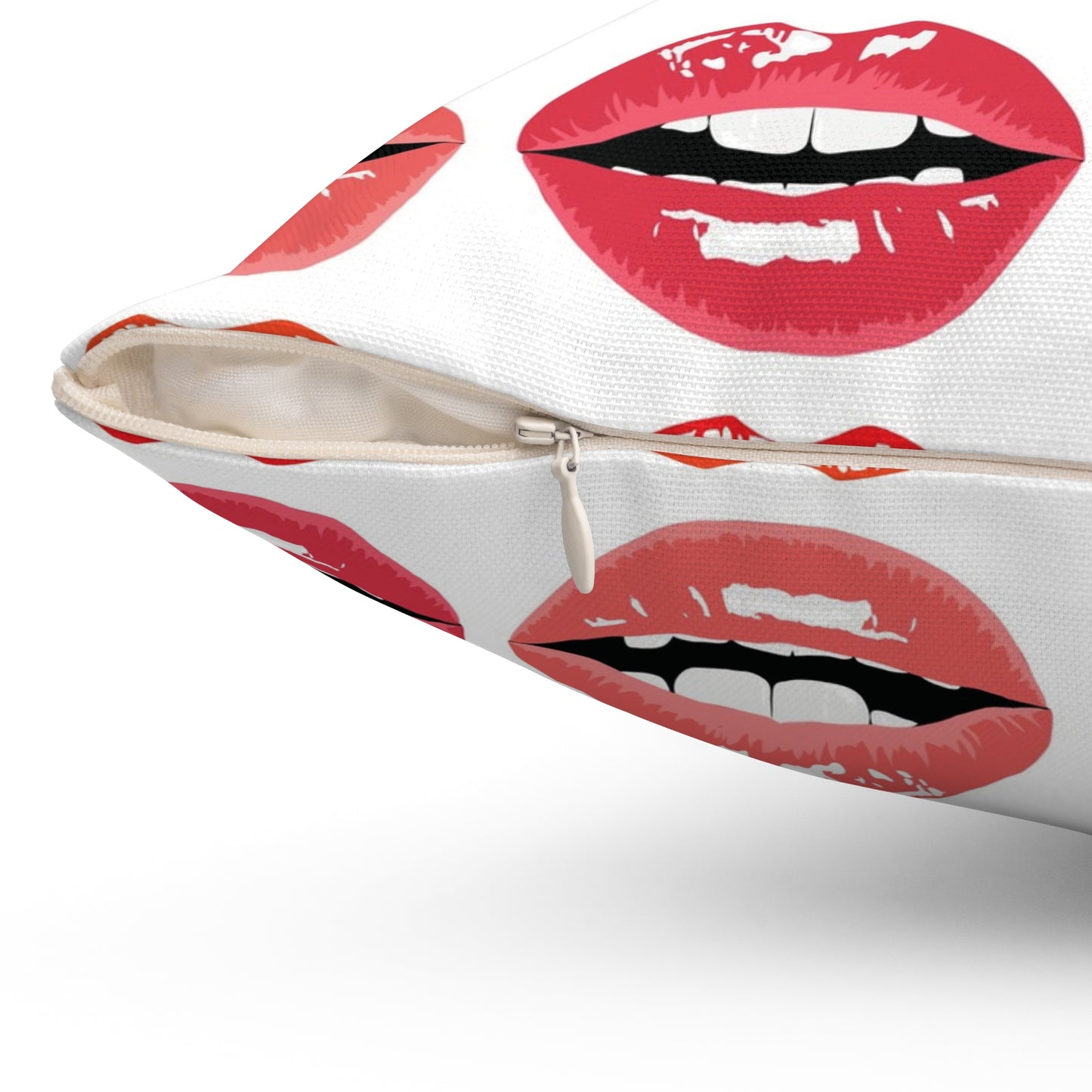 Red Lips Pillow