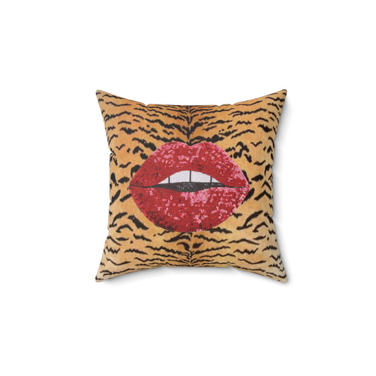 Red Kiss 3D Pillow