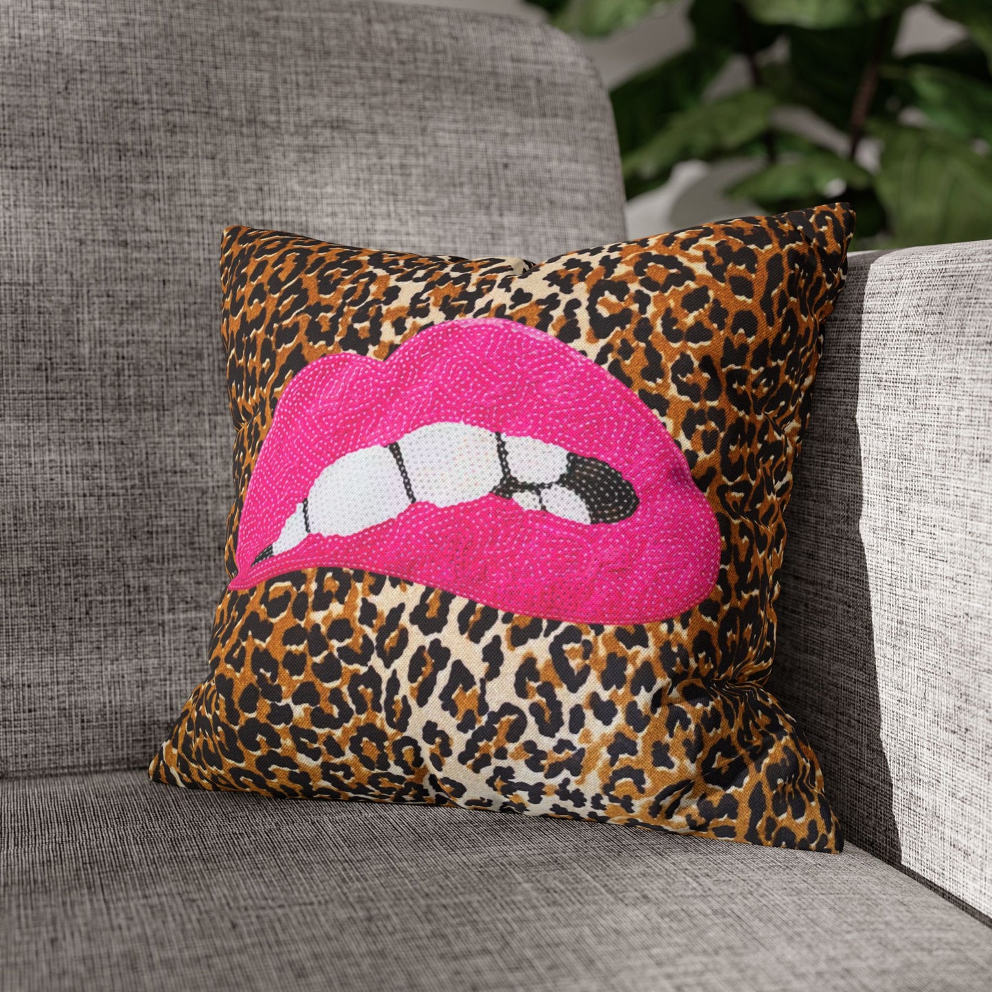 Pink Lips 3D Pillow