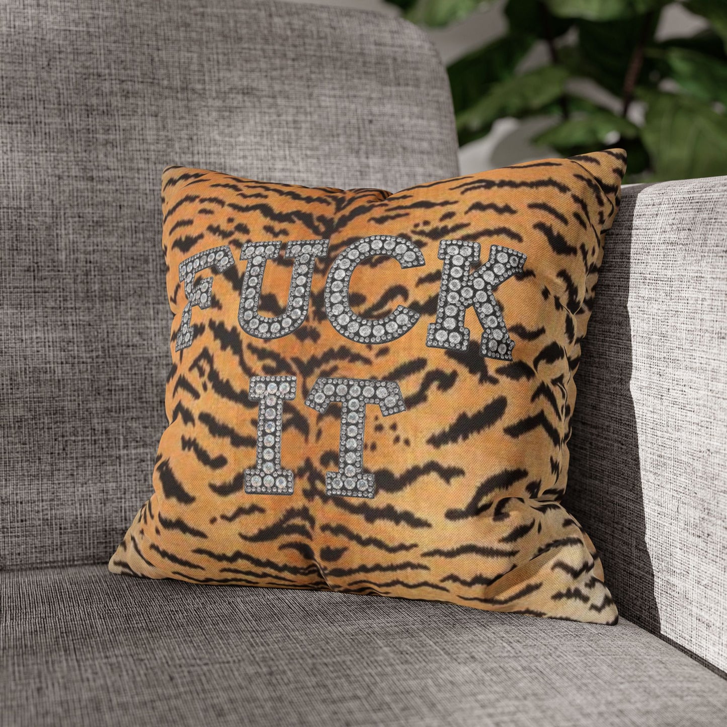 FUCK IT Tiger 3D Pillow