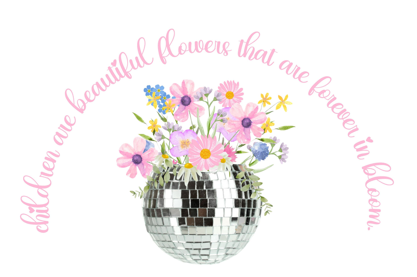 BABY GIRL Pink Daisy XS