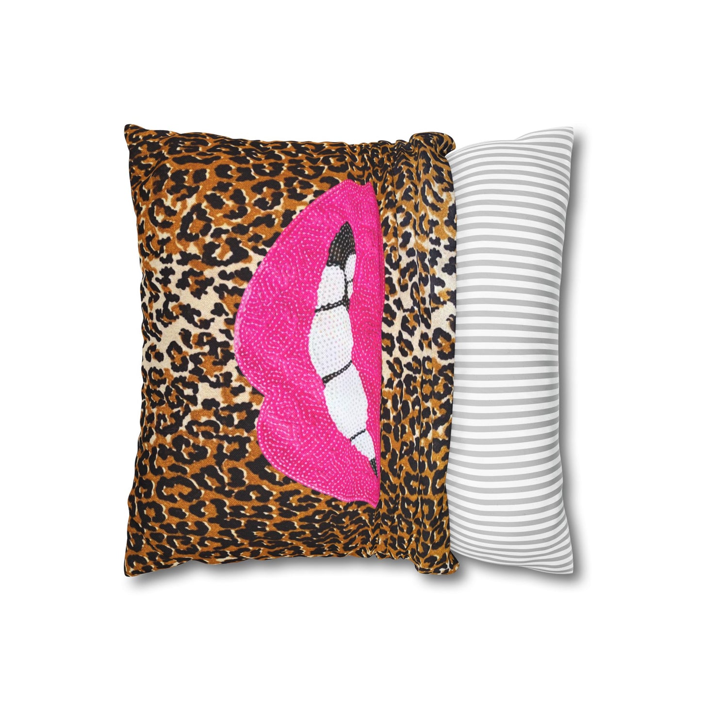 Pink Lips 3D Pillow