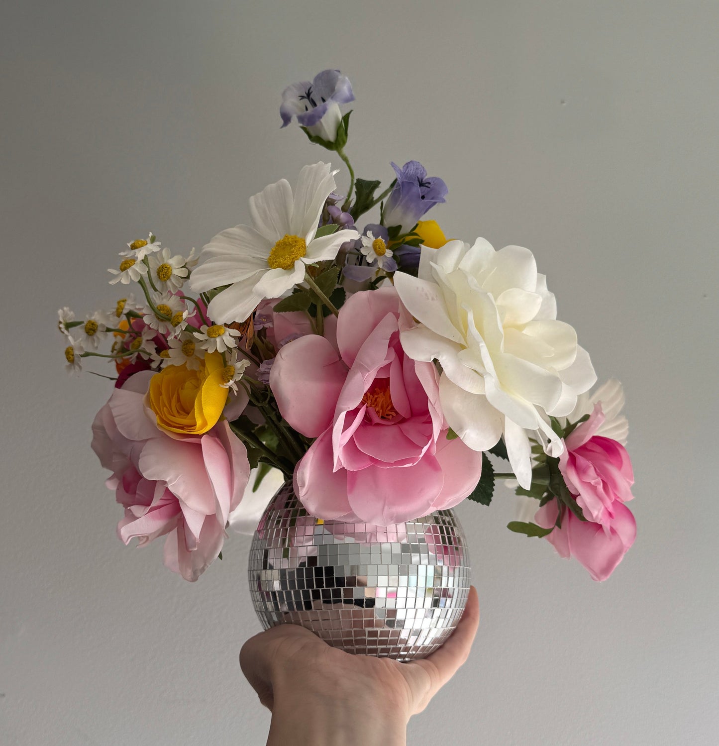 Spring Daydream - Large with Butterfly & Mini Disco Ball