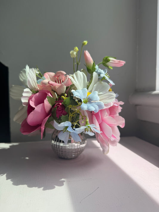 The Forever Wildflower Disco Vase