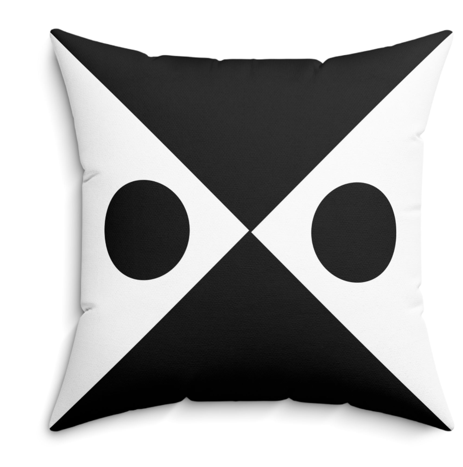 MOD in Black Pillow