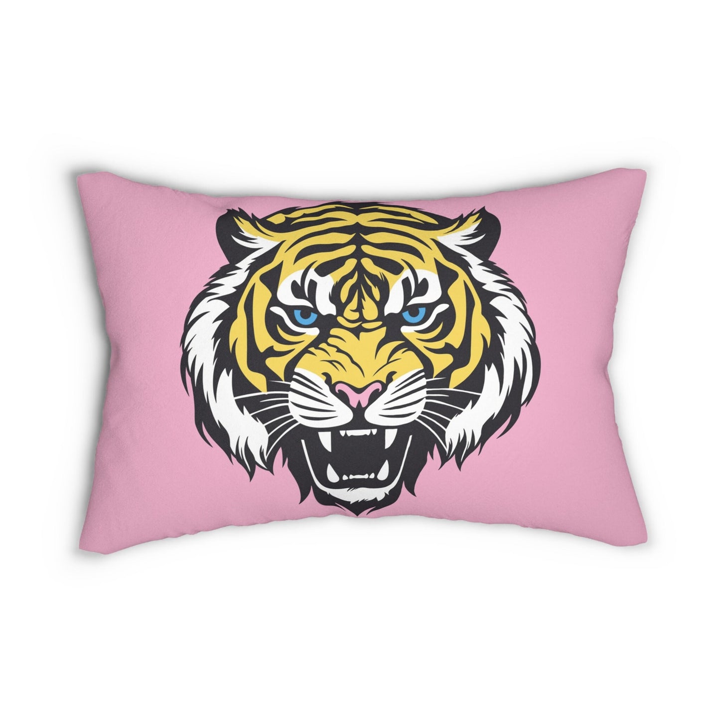 Roar Tiger Pink Pillow