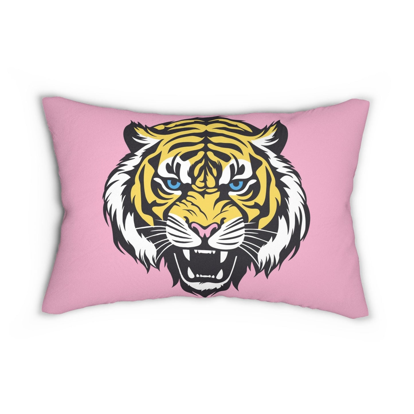 Roar Tiger Pink Pillow