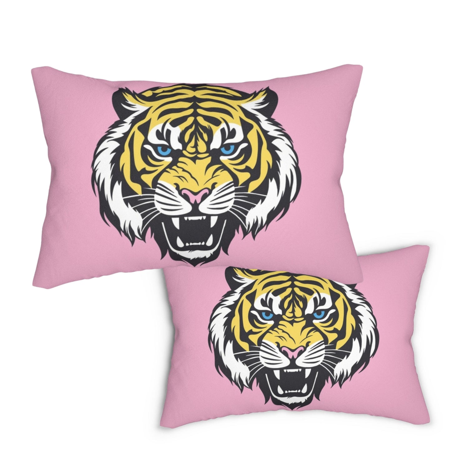 Roar Tiger Pink Pillow