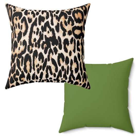 Green Cheetah Animal Print