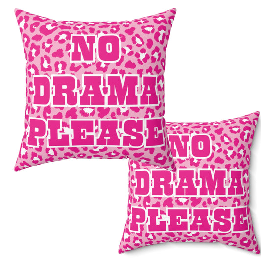 Pink No Drama Pillow