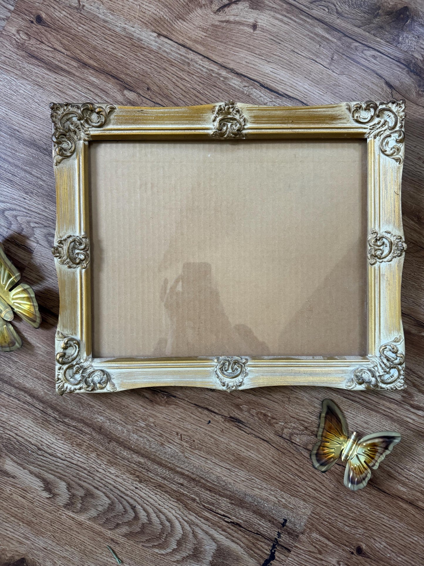 Vintage Gold Frame Victorian Art Carved Gold Gilt Renaissance Style Ornate Art Nouveau Frame, Vintage Ornate Wood Picture Frame 11x14